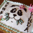 Torta Panda per il primo compleanno Vegan!