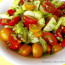 Bicolor tomato salad