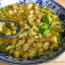 Minestra di asparagi e piselli